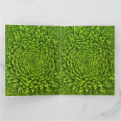 Emerald Fractal Bloom Kaart (Binnen)