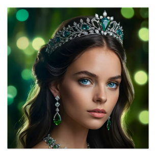 Emerald Gala Majesty Perfect Poster