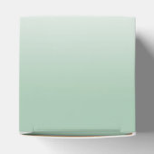 Emerald Gem Bow & Ribbon 55th Wedding Jubileum Bedankdoosjes (Bovenkant)