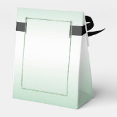 Emerald Gem & Glitter 55th Wedding Bedankdoosjes (Achterkant)