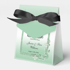Emerald Gem & Glitter 55th Wedding Bedankdoosjes