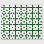 Emerald Gemstone Art, Green Cadeaupapier (Vlak)