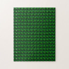 Emerald Gemstone Art, Green Legpuzzel