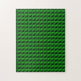Emerald Gemstone Art, Green Legpuzzel