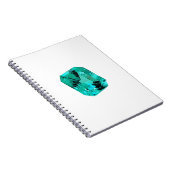Emerald Gemstone, gedrukt op Notitieboek (Rechterzijde)