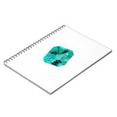 Emerald Gemstone, gedrukt op Notitieboek (Linkerzijde)