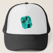 Emerald Gemstone, gedrukt op Trucker Pet (Voorkant)