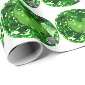 Emerald Gemstone, groen Cadeaupapier (Rol Hoek)