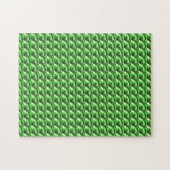 Emerald Gemstone, groen Legpuzzel (Horizontaal)