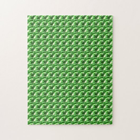 Emerald Gemstone, groen Legpuzzel (Verticaal)