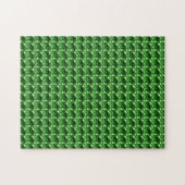 Emerald Gemstone, groen Legpuzzel (Horizontaal)