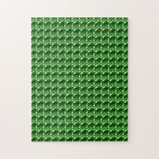 Emerald Gemstone, groen Legpuzzel (Verticaal)