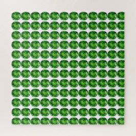 Emerald Gemstone, groen Legpuzzel