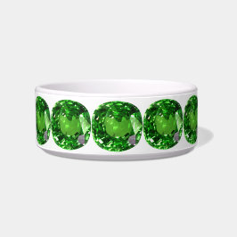 Emerald Gemstone, groen Voerbakje