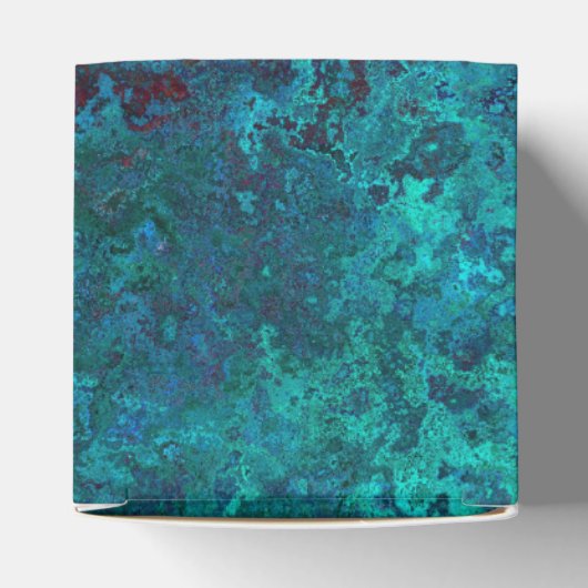 Emerald Gemstone Party Favor Box Bedankdoosjes (Bovenkant)