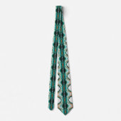 Emerald Geode-geïnspireerde luxe Stropdas (Achterkant)