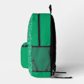 Emerald geometrische rugzak –  (Rechts)