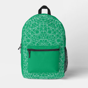 Emerald geometrische rugzak –