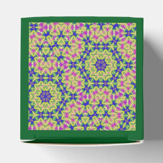 Emerald Geometry Bedankdoosjes (Bovenkant)