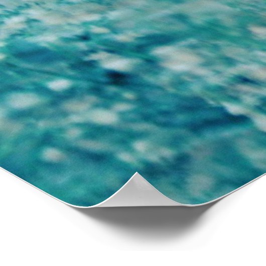 Emerald Girl Green Poster Paper 24 x 24 inch (Hoek)