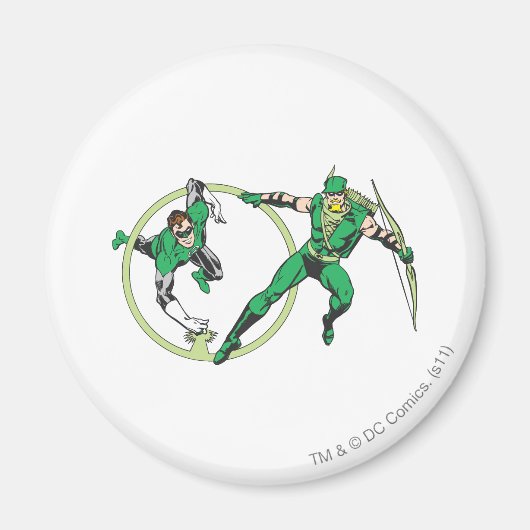 Emerald Gladiator & Emerald Archer Magneet (Voorkant)