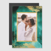 Emerald Glamor | Waterverf Kerstmis (Voorkant / Achterkant)