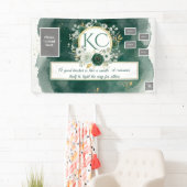 Emerald Gold Teacher Appreciation Photo Banner (Insitu)