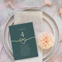 Emerald Gold Trouwtafel Zittabel Grafiek