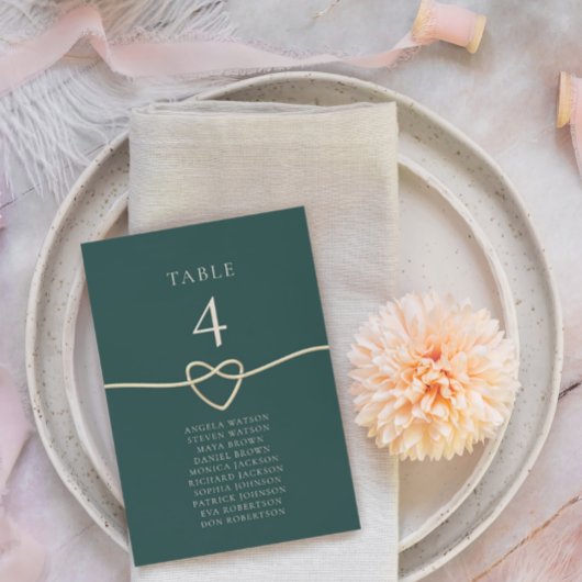 Emerald Gold Trouwtafel Zittabel Grafiek