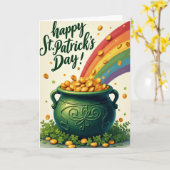 Emerald Gouden Patroonaansluiting Kaart (Gele Bloem)