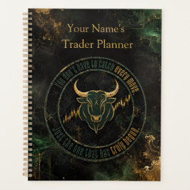 Emerald Gouden Stier Mentaliteit Handel Planner