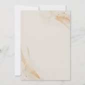 Emerald Green and Ivory Rose Floral BUDGET Kaart (Achterkant)