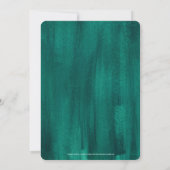 Emerald green art repetitief diner voor we in het kaart (Achterkant)