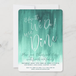 Emerald green art repetitief diner voor we in het  kaart