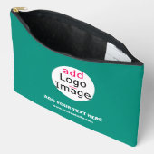 Emerald Green Business Chic minimaal  Etui (Open)