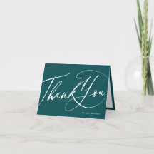 Emerald Green-Calligraphy-Stylish-folded-Business