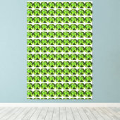 Emerald Green Canvas Afdruk (Insitu (Houten vloer))