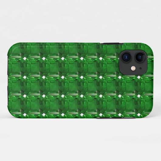 Emerald Green Case-Mate iPhone Case (Achterkant (horizontaal))