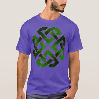 Emerald Green Celtic Gaelic Knot for St. T-shirt