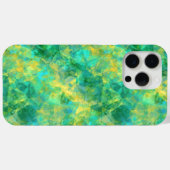 Emerald Green Crumpled Texture Case-Mate iPhone Case (Achterkant (horizontaal))