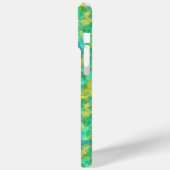 Emerald Green Crumpled Texture Case-Mate iPhone Case (Achterkant / Links)