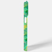 Emerald Green Crumpled Texture Case-Mate iPhone Case (Achterkant / Rechts)