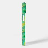 Emerald Green Crumpled Texture Case-Mate iPhone Case (Achterkant / Rechts)