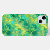 Emerald Green Crumpled Texture Case-Mate iPhone Case (Achterkant (horizontaal))