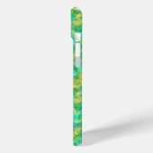 Emerald Green Crumpled Texture Case-Mate iPhone Case (Achterkant / Links)