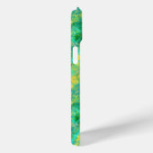 Emerald Green Crumpled Texture Case-Mate iPhone Case (Achterkant / Rechts)