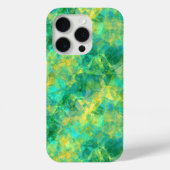 Emerald Green Crumpled Texture Case-Mate iPhone Case (Achterkant)