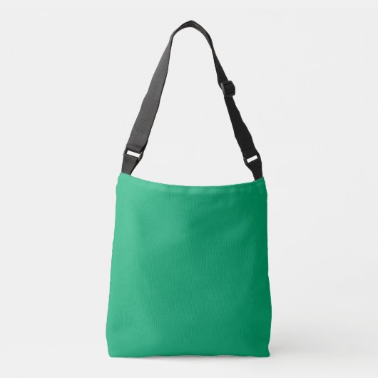 Emerald Green Custom Canvas tas (Voorkant)