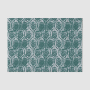 Emerald Green Damask Tissuepapier