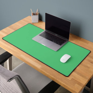 Emerald Green Desk Mat voor een schone moderne wer